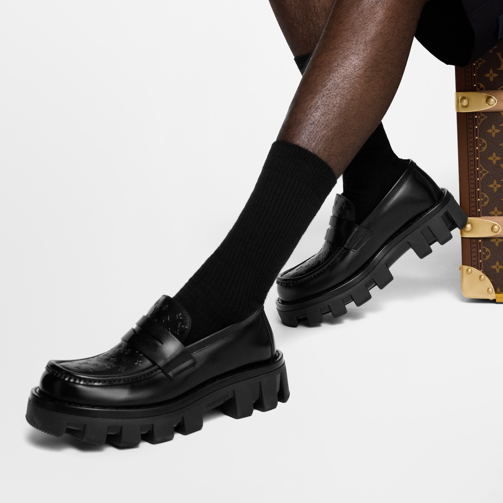 LV チェッカー ローファー ｜ルイ・ヴィトン 公式サイト - 1AHRJ1